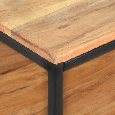 vidaXL Έπιπλο Τηλεόρασης 130x30x45cm από Μασίφ Ξύλο Ακακίας