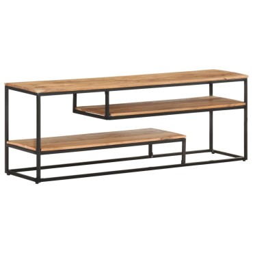 vidaXL Έπιπλο Τηλεόρασης 130x30x45cm από Μασίφ Ξύλο Ακακίας