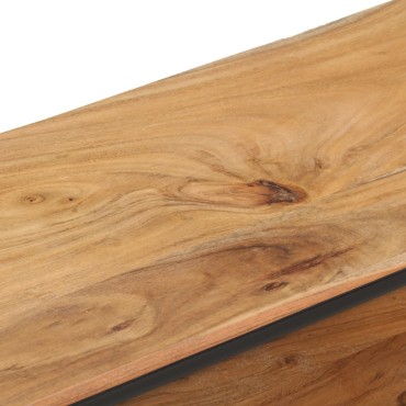 vidaXL Έπιπλο Τηλεόρασης 130x30x45cm από Μασίφ Ξύλο Ακακίας
