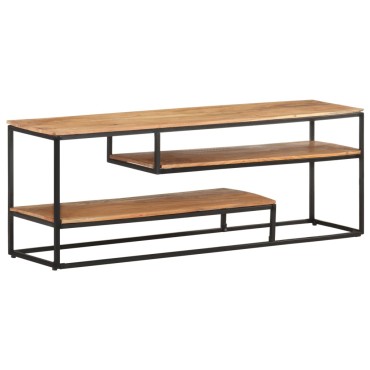 vidaXL Έπιπλο Τηλεόρασης 130x30x45cm από Μασίφ Ξύλο Ακακίας