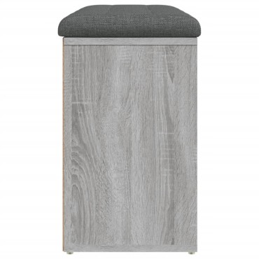 vidaXL Παπουτσοθήκη Γκρι Sonoma 82x32x50cm από Επεξεργασμένο Ξύλο 1 τεμ.