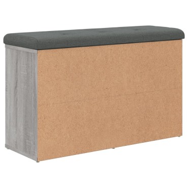 vidaXL Παπουτσοθήκη Γκρι Sonoma 82x32x50cm από Επεξεργασμένο Ξύλο 1 τεμ.