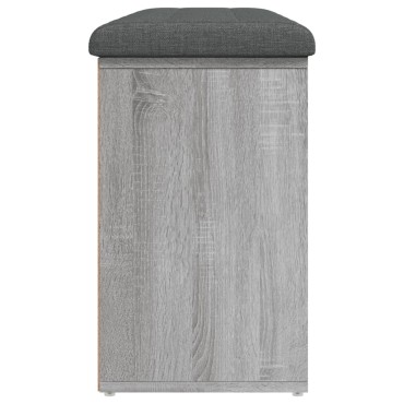 vidaXL Παπουτσοθήκη Γκρι Sonoma 102x32x50cm από Επεξεργασμένο Ξύλο 1 τεμ.