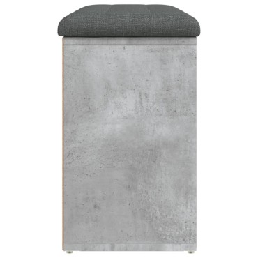 vidaXL Παπουτσοθήκη Γκρι Σκυρ. 82x32x50cm από Επεξεργασμένο Ξύλο 1 τεμ.