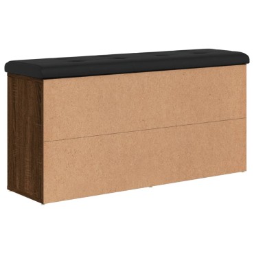 vidaXL Παπουτσοθήκη Καφέ Δρυς 102x32x50cm από Επεξεργασμένο Ξύλο 1 τεμ.
