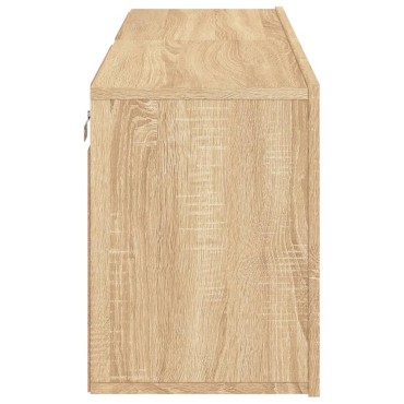 vidaXL Ντουλάπια Τοίχου Τηλεόρασης 2 τεμ. Sonoma Δρυς 60x30x41cm
