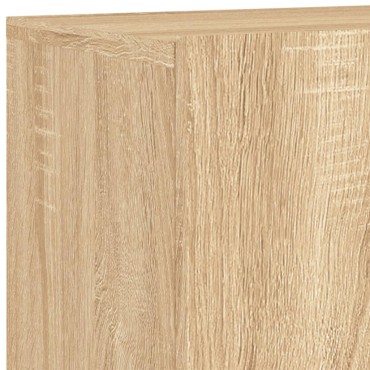 vidaXL Ντουλάπια Τοίχου Τηλεόρασης 2 τεμ. Sonoma Δρυς 80x30x41cm