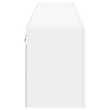 vidaXL Έπιπλα Τοίχου Τηλεόρασης 2 τεμ. Λευκά 80x30x41cm
