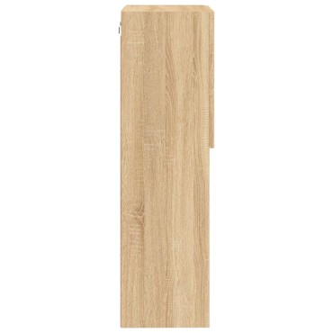 vidaXL Έπιπλο Τηλεόρασης με LED Sonoma Δρυς 40,5x30x102cm
