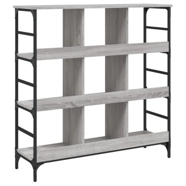 vidaXL Ραφιέρα Γκρι Sonoma 102x32x103,5cm από Επεξεργασμένο Ξύλο 1 τεμ.
