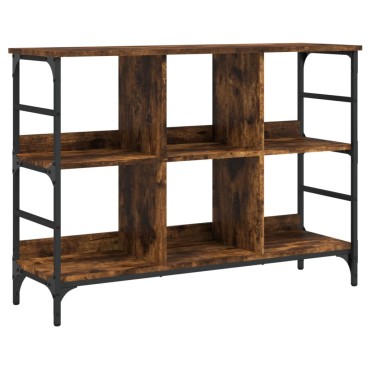 vidaXL Μπουφές Καπνιστή Δρυς 102x32x73,5cm από Επεξεργ. Ξύλο 1 τεμ.