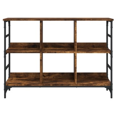 vidaXL Μπουφές Καπνιστή Δρυς 102x32x73,5cm από Επεξεργ. Ξύλο 1 τεμ.