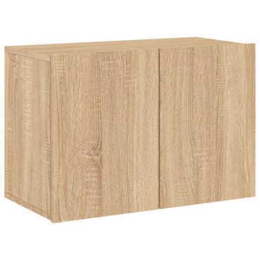 vidaXL Ντουλάπι Τοίχου Τηλεόρασης Sonoma Δρυς 60x30x41cm