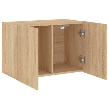vidaXL Ντουλάπι Τοίχου Τηλεόρασης Sonoma Δρυς 60x30x41cm