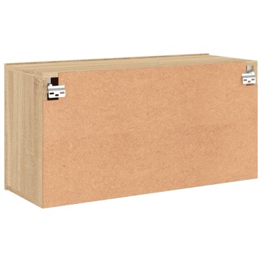 vidaXL Ντουλάπι Τοίχου Τηλεόρασης Sonoma Δρυς 80x30x41cm