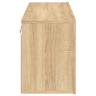 vidaXL Ντουλάπι Τοίχου Τηλεόρασης Sonoma Δρυς 100x30x41cm