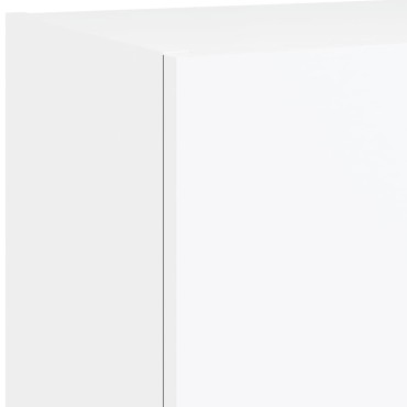 vidaXL Έπιπλο Τηλεόρασης με LED Λευκό 40,5x30x60cm