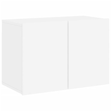vidaXL Έπιπλο Τοίχου Τηλεόρασης Λευκό 60x30x41cm