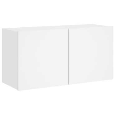 vidaXL Έπιπλο Τοίχου Τηλεόρασης Λευκό 80x30x41cm