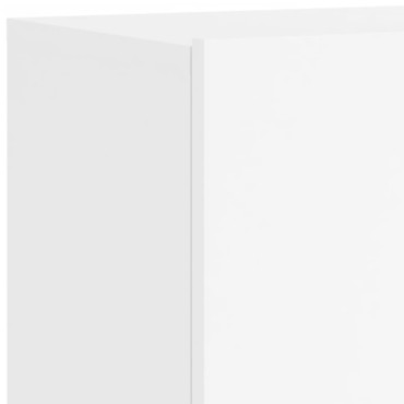 vidaXL Έπιπλο Τοίχου Τηλεόρασης Λευκό 80x30x41cm