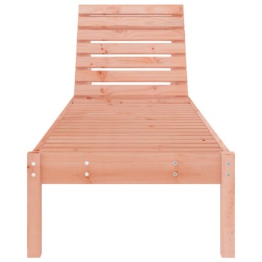 vidaXL Ξαπλώστρα 199,5x60x74cm από Μασίφ Ξύλο Ψευδοτσούγκας 1 τεμ.