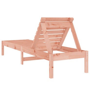 vidaXL Ξαπλώστρα 199,5x60x74cm από Μασίφ Ξύλο Ψευδοτσούγκας 1 τεμ.