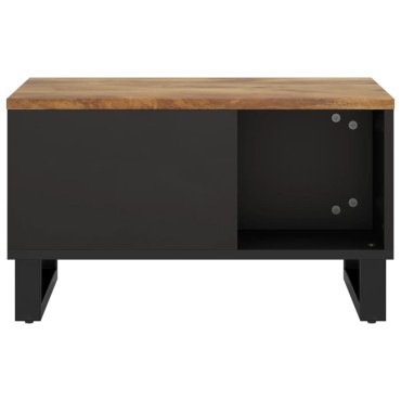 vidaXL Τραπεζάκι Σαλονιού 60x50x35cm από Μασίφ Ξύλο Μάνγκο 1 τεμ.