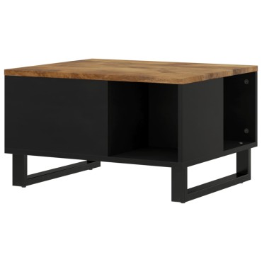 vidaXL Τραπεζάκι Σαλονιού 60x50x35cm από Μασίφ Ξύλο Μάνγκο 1 τεμ.
