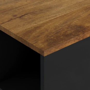 vidaXL Τραπεζάκι Σαλονιού 60x50x35cm από Μασίφ Ξύλο Μάνγκο 1 τεμ.