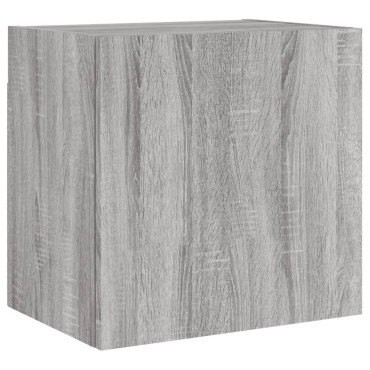 vidaXL Έπιπλο Τοίχου Τηλεόρασης Γκρι Sonoma 40,5x30x40cm Επεξ. Ξύλο