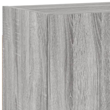 vidaXL Έπιπλο Τοίχου Τηλεόρασης Γκρι Sonoma 40,5x30x40cm Επεξ. Ξύλο