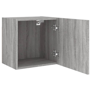 vidaXL Έπιπλο Τοίχου Τηλεόρασης Γκρι Sonoma 40,5x30x40cm Επεξ. Ξύλο