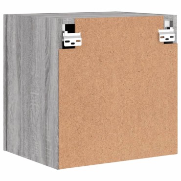 vidaXL Έπιπλο Τοίχου Τηλεόρασης Γκρι Sonoma 40,5x30x40cm Επεξ. Ξύλο