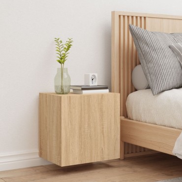 vidaXL Έπιπλο Τοίχου Τηλεόρασης Sonoma Δρυς 40,5x30x40cm Επεξ. Ξύλο