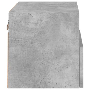 vidaXL Έπιπλο Τοίχου Τηλεόρασης Γκρι Σκυρ. 40x30x30cm Επεξ. Ξύλο