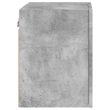 vidaXL Έπιπλα Τηλεόρασης 2 τεμ. Γκρι Σκυρ. 40,5x30x40cm Επεξ. Ξύλο