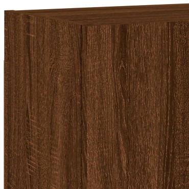 vidaXL Ντουλάπι Τοίχου Τηλεόρασης Καφέ Δρυς 40,5x30x40cm Επεξ. Ξύλο
