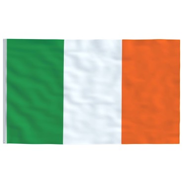 vidaXL Σημαία Ιρλανδίας 90 x 150 εκ.