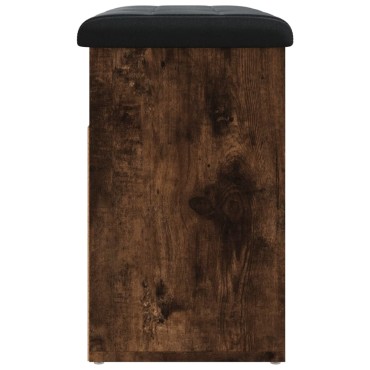 vidaXL Παπουτσοθήκη Καπνιστή Δρυς 62x32x50cm από Επεξεργασμένο Ξύλο 1 τεμ.