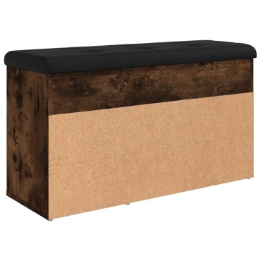 vidaXL Παπουτσοθήκη Καπνιστή Δρυς 82x32x45,5cm από Επεξεργασμένο Ξύλο 1 τεμ.