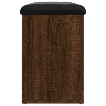 vidaXL Παπουτσοθήκη Καφέ Δρυς 82x32x45,5cm από Επεξεργασμένο Ξύλο 1 τεμ.