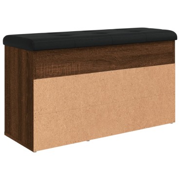 vidaXL Παπουτσοθήκη Καφέ Δρυς 82x32x45,5cm από Επεξεργασμένο Ξύλο 1 τεμ.