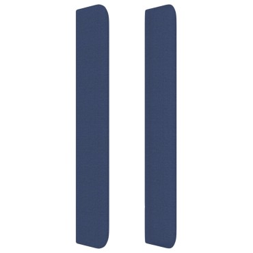 vidaXL Κεφαλάρι με Πτερύγια Μπλε 93x16x118/128cm Υφασμάτινο 1 τεμ.