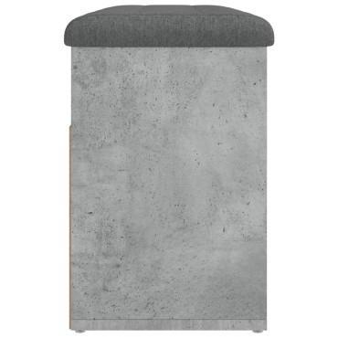 vidaXL Παπουτσοθήκη Γκρι Σκυρ. 82x32x45,5cm από Επεξεργασμένο Ξύλο 1 τεμ.