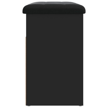 vidaXL Παπουτσοθήκη Μαύρη 62x32x50cm από Επεξεργασμένο Ξύλο 1 τεμ.