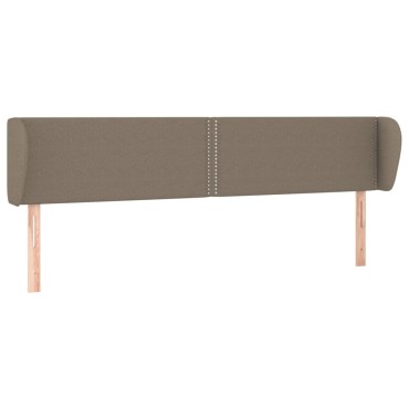 vidaXL Κεφαλάρι με Πτερύγια Taupe 163x23x78/88cm Υφασμάτινο 1 τεμ.