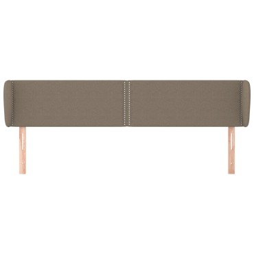 vidaXL Κεφαλάρι με Πτερύγια Taupe 163x23x78/88cm Υφασμάτινο 1 τεμ.