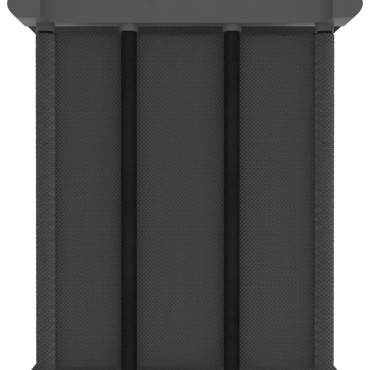 vidaXL Ραφιέρα με 5 Κύβους Γκρι 103x30x72,5cm Υφασμάτινη 1 τεμ.