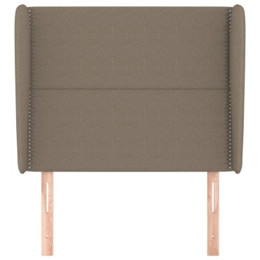 vidaXL Κεφαλάρι με Πτερύγια Taupe 83x23x118/128cm Υφασμάτινο 1 τεμ.