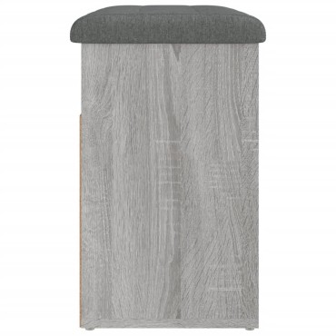 vidaXL Παπουτσοθήκη Γκρι Sonoma 62x32x50cm από Επεξεργασμένο Ξύλο 1 τεμ.